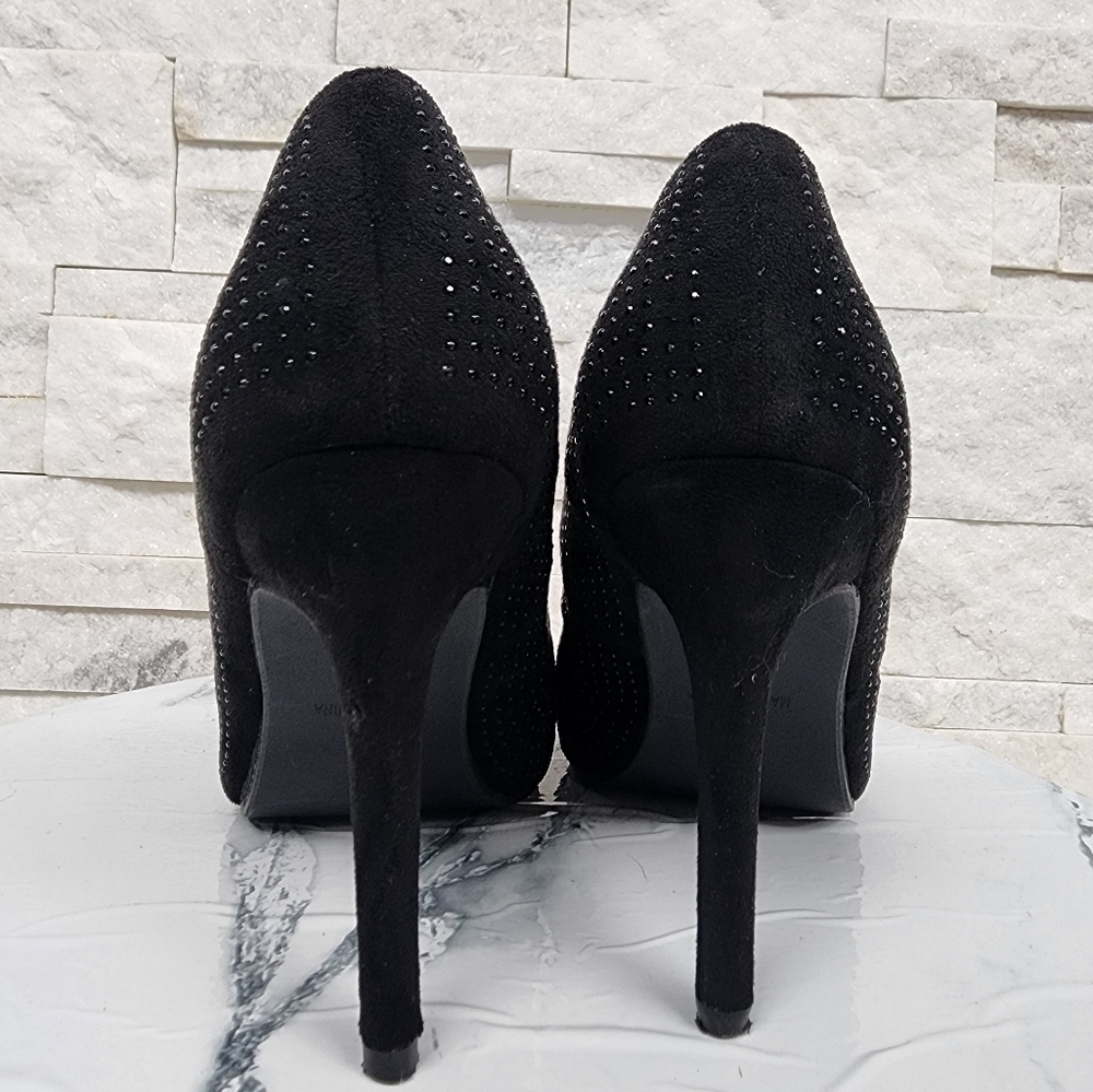 Studded stiletto pumps - Picture 4 of 13